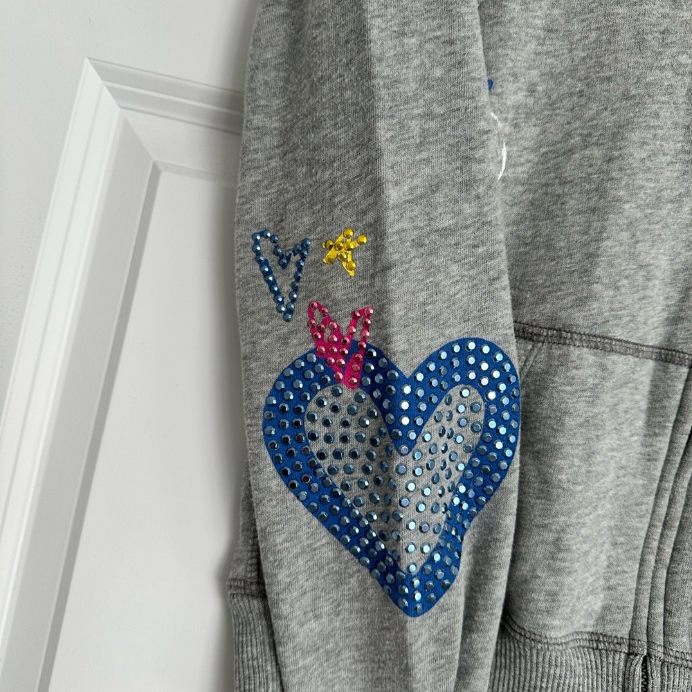 Victoria's Secret Pink Bling Zip up Hoodie - Picture 5 of 8